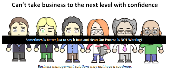Can’t take business to the next level with confidence